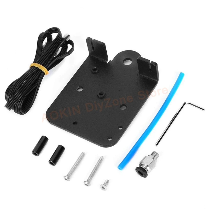 

Экструдер с двойной пластиной с прямым приводом по оси Z для Creality CR-10S/Ender-3, совместим с V-образными линейными направляющими, детали для 3D-прин...