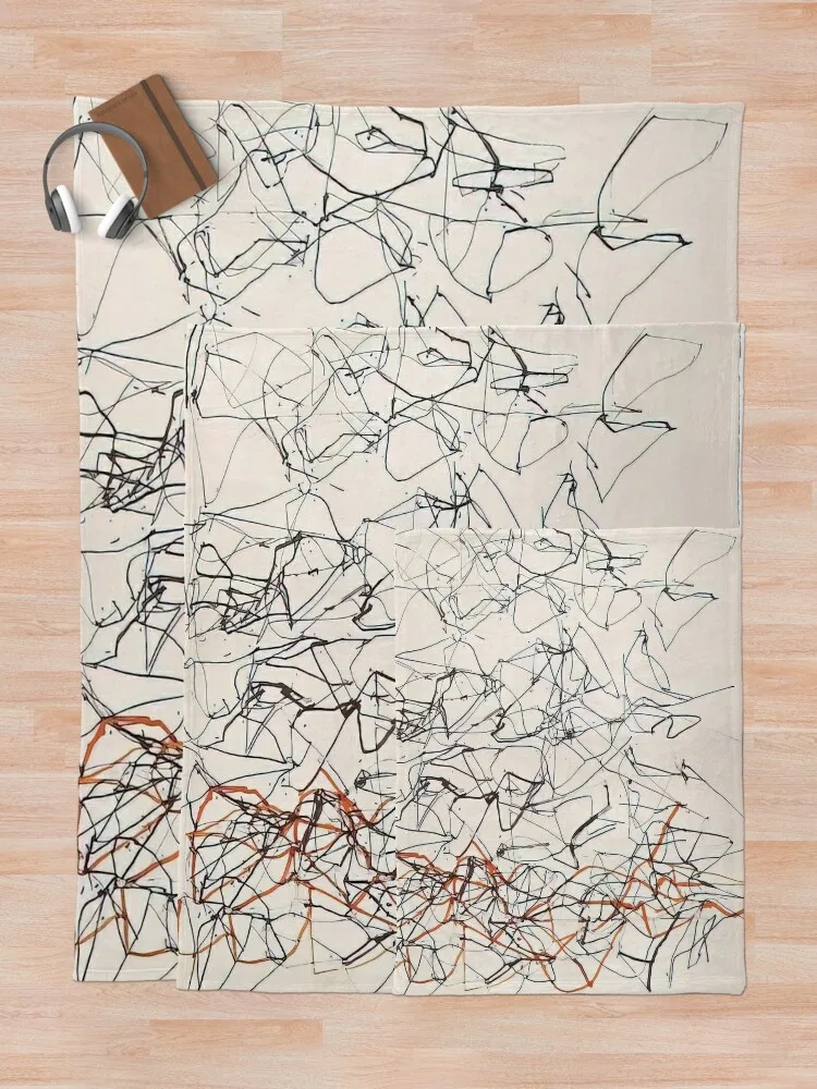 Brice Marden - Исследование для Вирджин Одеяло 1990 г. Одеяла ребенка Лохматые мягкие