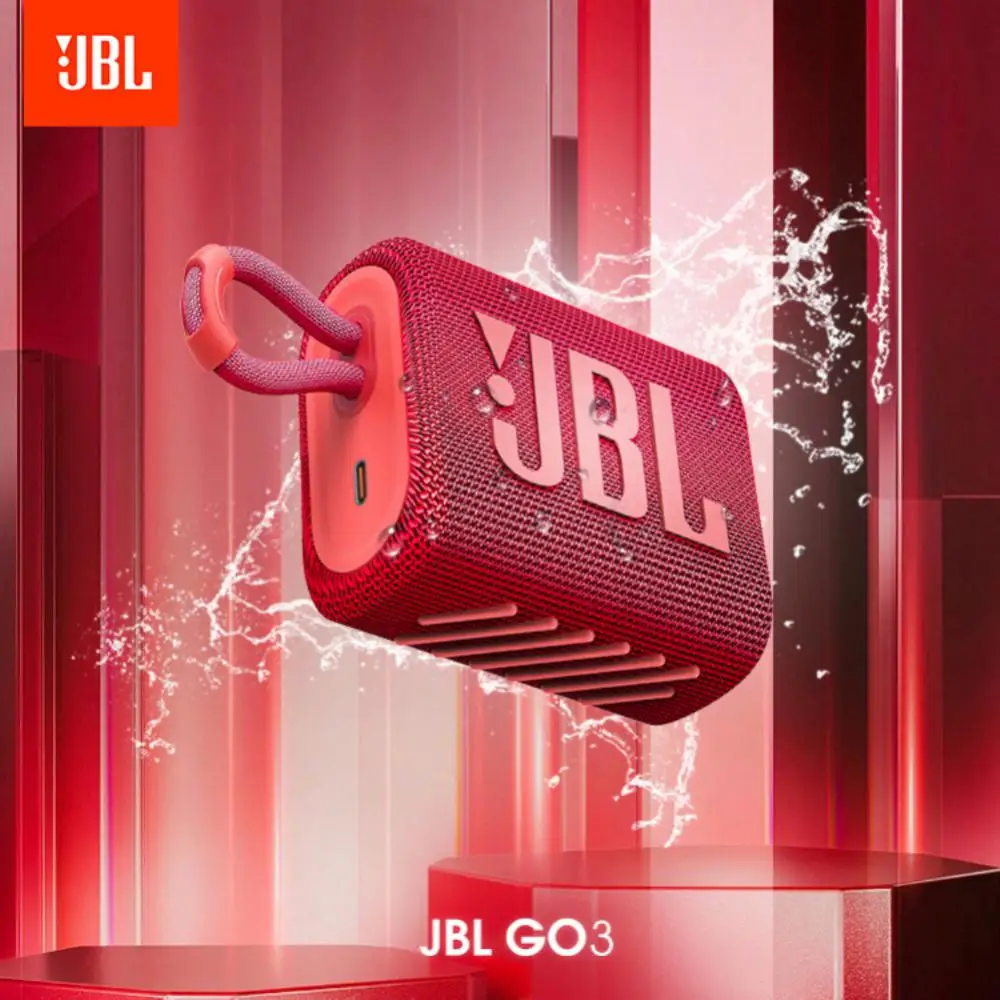 Оригинальная bluetooth-Колонка JBL GO3 портативная телефонная Колонка уличная колонка