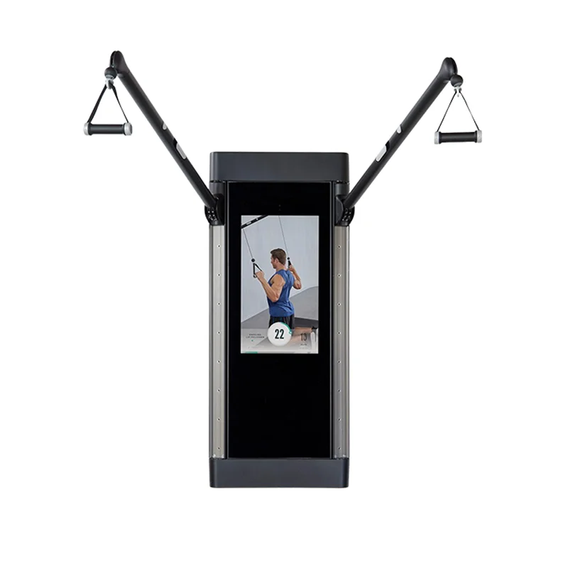 

Metafit Steel Frame Espejo Inteligente Home Gym Fitness Mirror Touch Screen Cable Machine Dual Arm Workout Machine Wall Screen