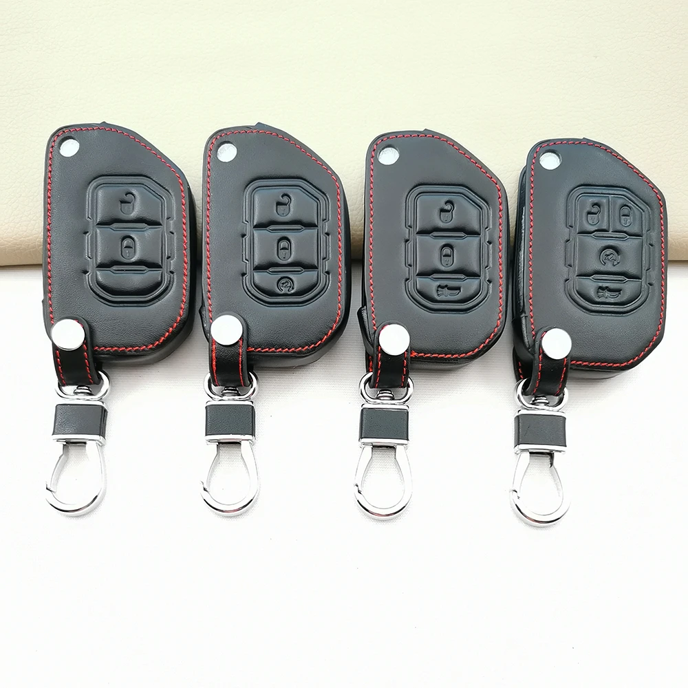 

Брелок для автомобильного ключа, 2/3/4 кнопки, для Jeep Wrangler JL TJ Gladiator JT 2018 2019 2020