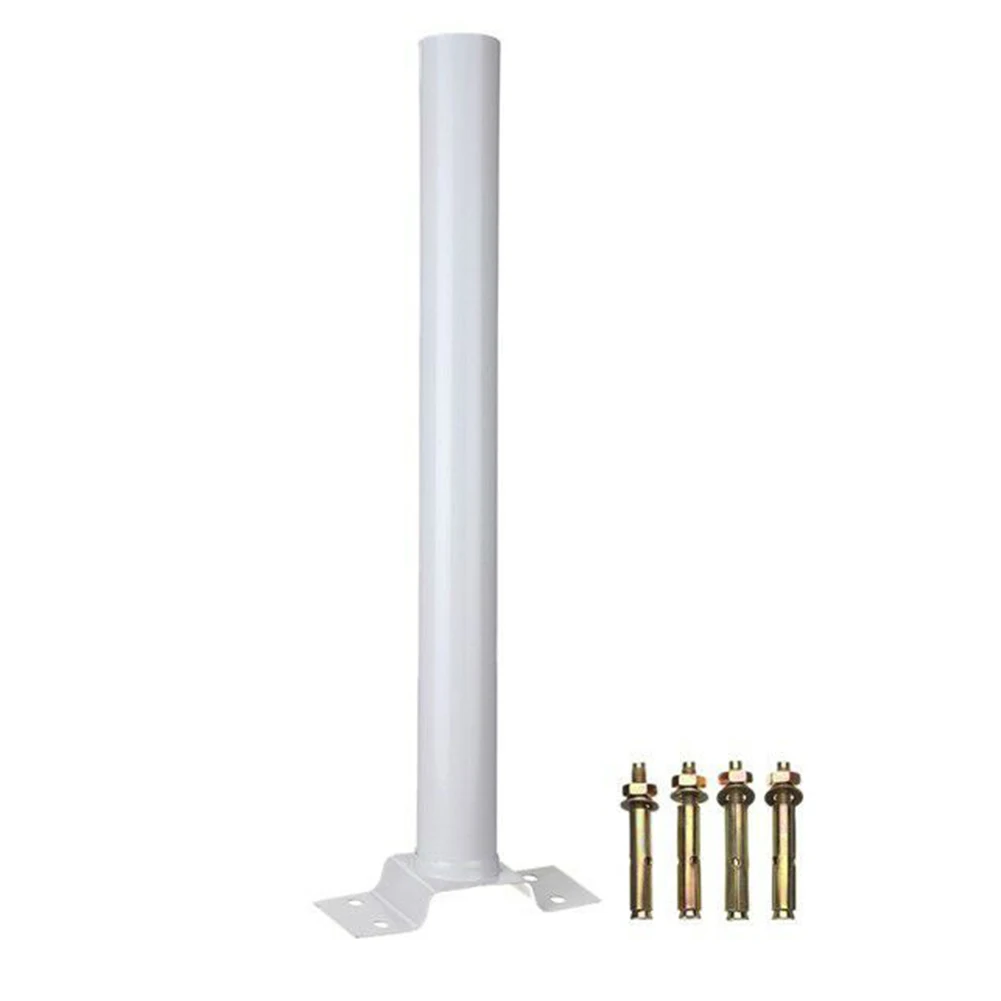 

Courtyard Light Pole Practical Bracket Outdoor Yard Rust Proof Solar Street Lamp Patio Galvanized Iron Wall Mounted With Screws