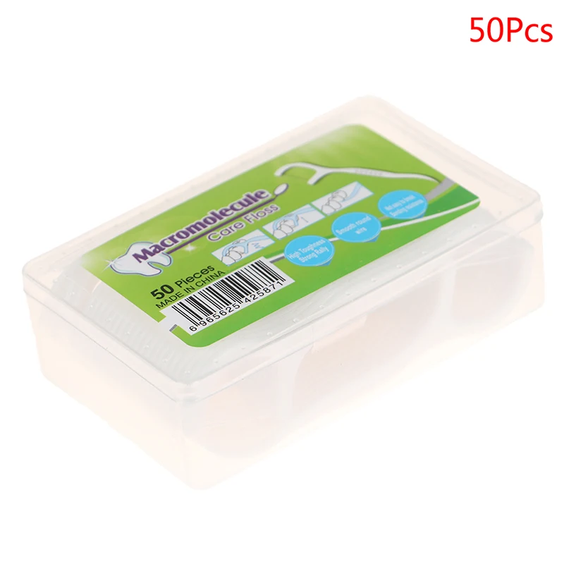 

30/50 шт., зубная нить для чистки полости рта