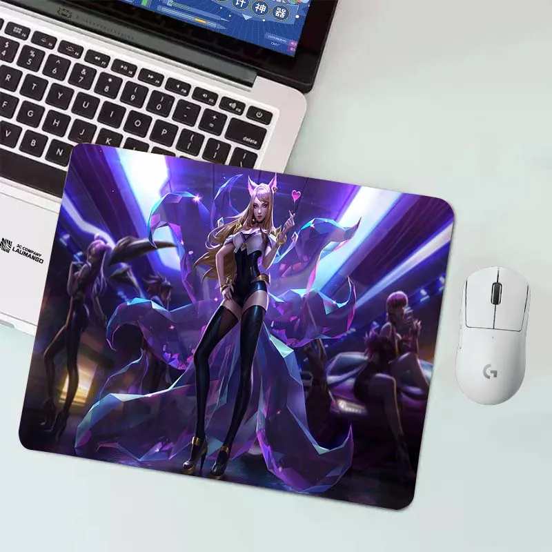 

Коврик для мыши LOL KDA, игровой настольный компьютерный коврик в стиле аниме, коврик для мыши, аксессуары для ПК, коврики для ноутбуков, мыши дл...