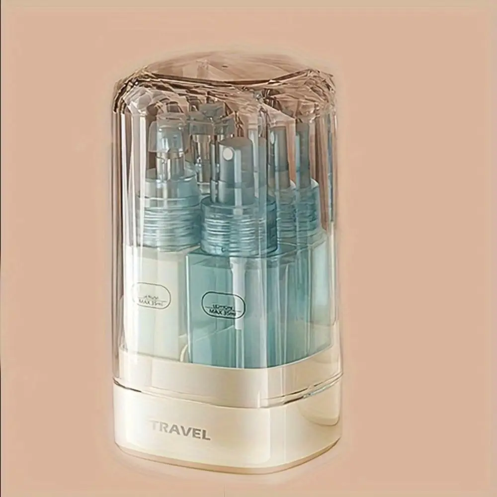 Многоразовые флаконы для путешествий 35 мл серый/синий/розовый