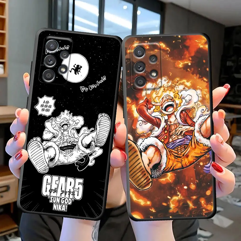 

O-One P-Piece L-Luffy Funda Coque Case For Samsung Galaxy S23 S22 S21 S20 FE S10 S10E LITE S9 S8 PLUS ULTRA 5G Phone Case Capa