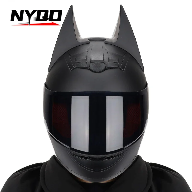 Мотоциклетный шлем HNJ для мужчин и женщин Универсальный Безопасный на все сезоны