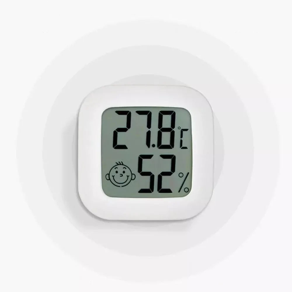 

Умный домашний миниатюрный термометр, цифровой ЖК-датчик температуры и влажности, комнатный гигрометр, измерительный прибор со встроенной ...