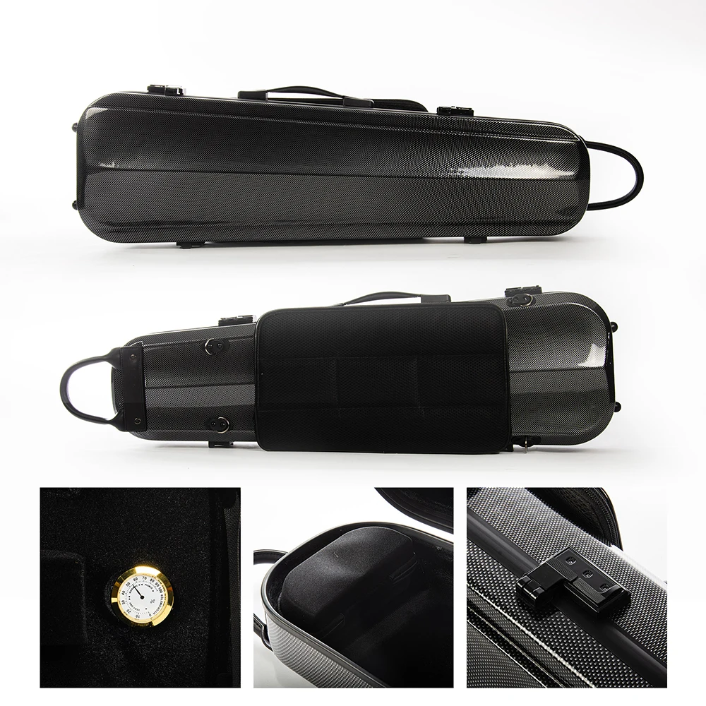 CHRISTINA высококачественный скрипичный футляр 4/4 размера черный/белый в наличии