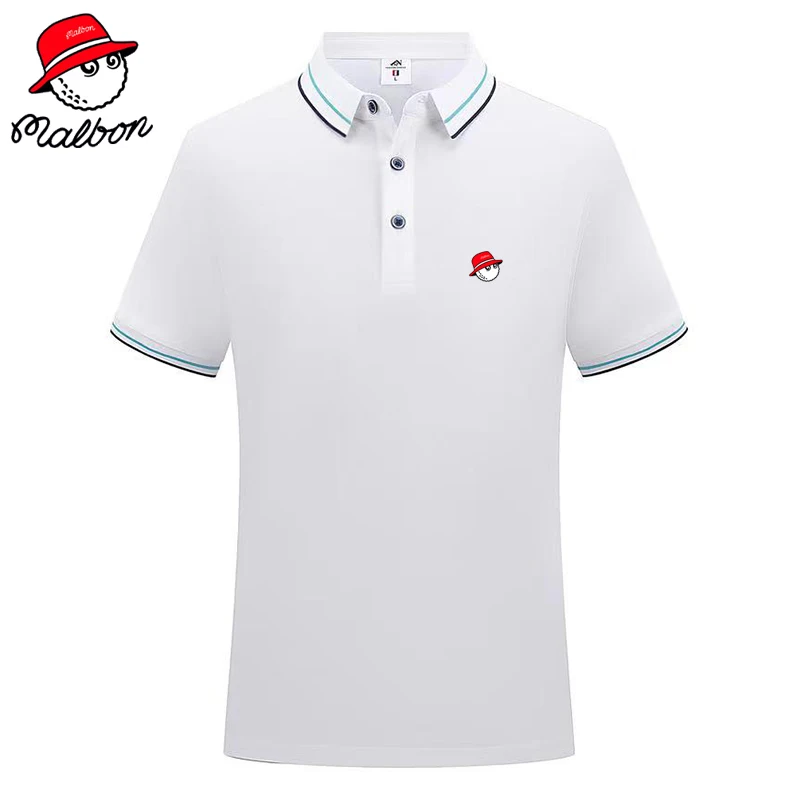 Men's and women's embroidered logo golf polo shirt High quality breathable polo shirt Ice silk fiber short sleeved polo shirt