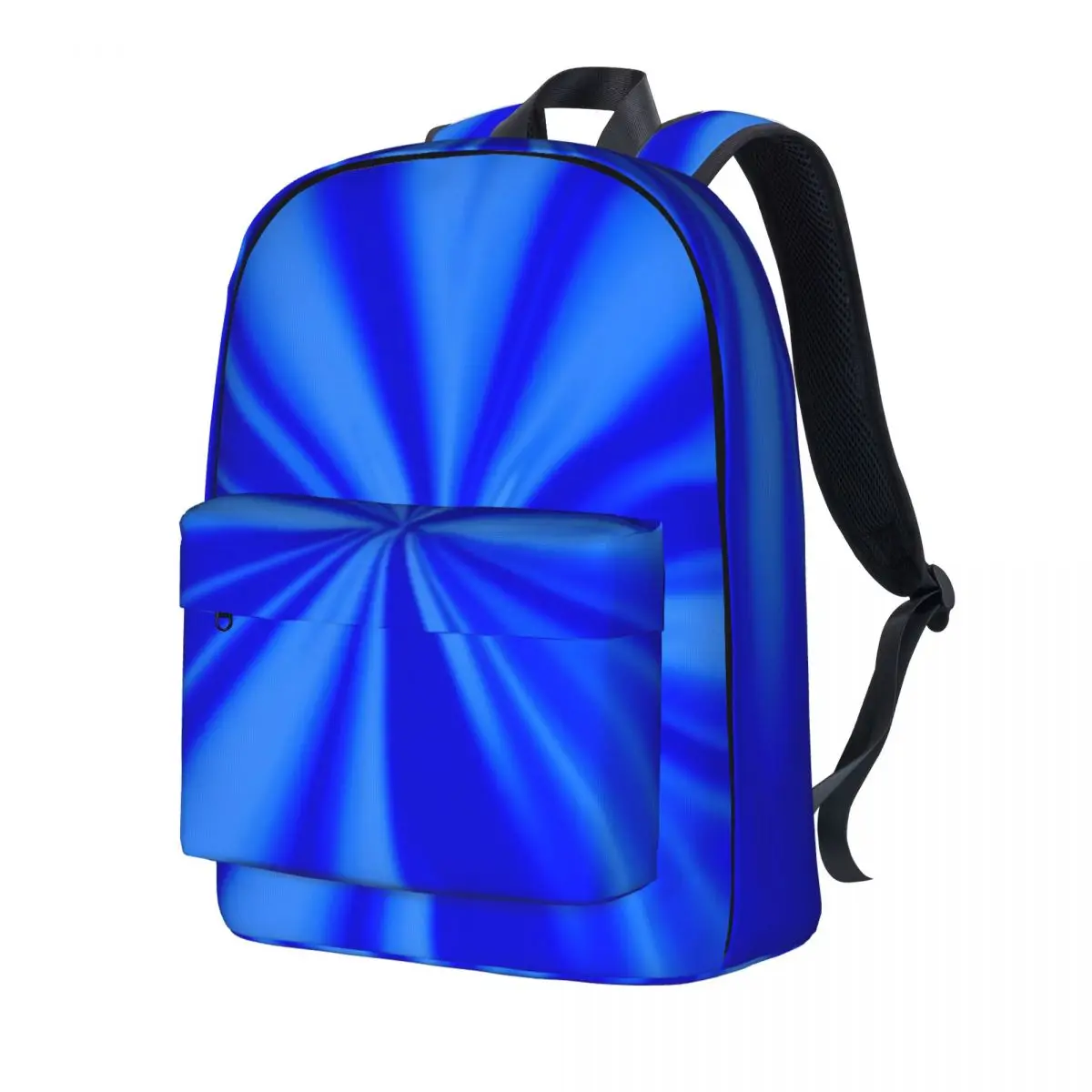 

Рюкзак с голубым галстуком-бабочкой, Молодежные прочные рюкзаки с абстрактным цветочным принтом, модные школьные сумки из полиэстера, рюкз...