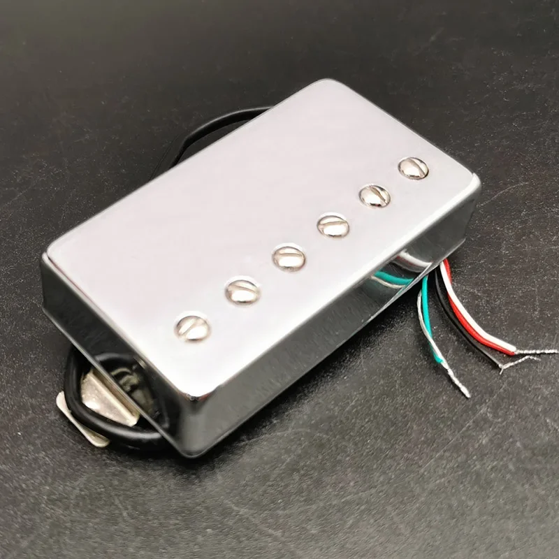 GETMUSIC Alnico 2 хамбакер гитарный звукосниматель 4 катушечный Chrome