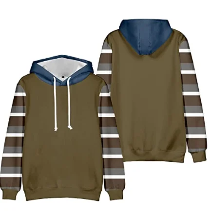 Новинка 3D Толстовка с капюшоном для косплея и осенних видов спорта Свитшот