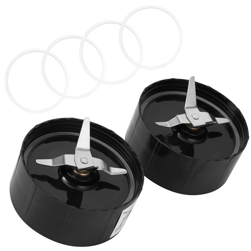 

2 Cross Blades + 4 Rubber Pads For Magic 250W Mb1001 Series Juicer Replacement Parts