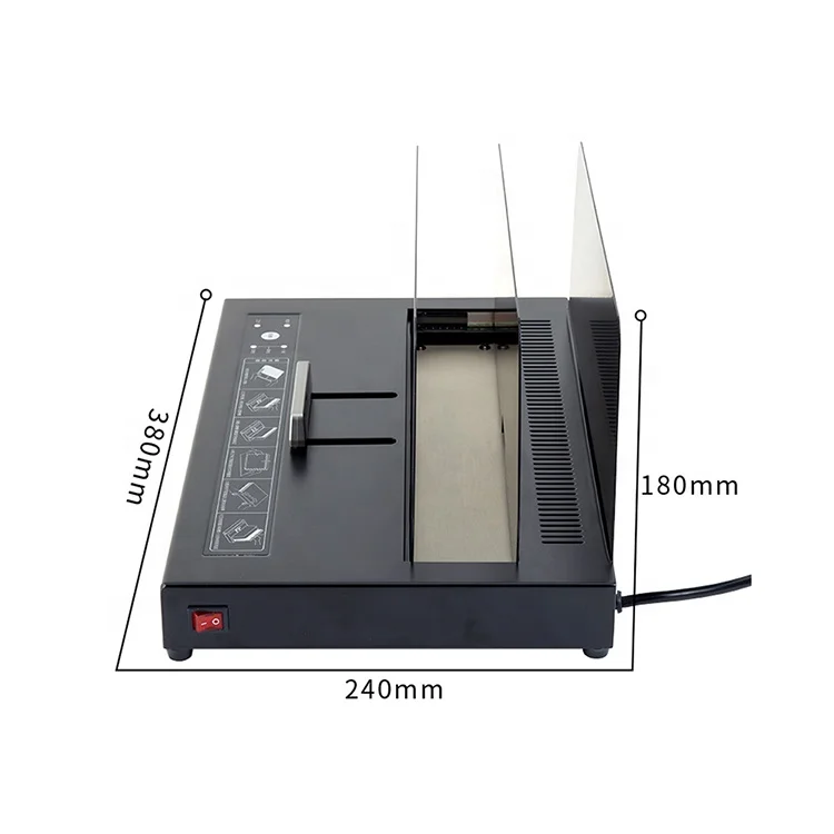 

Book manual binding machine hot glue for A5/A4/A3