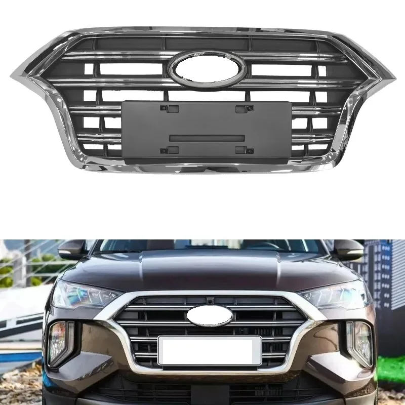 

Car Mesh Grill Front Bumper Grille For Hyunda TUCSON 2015 2016 2017 2018 2019