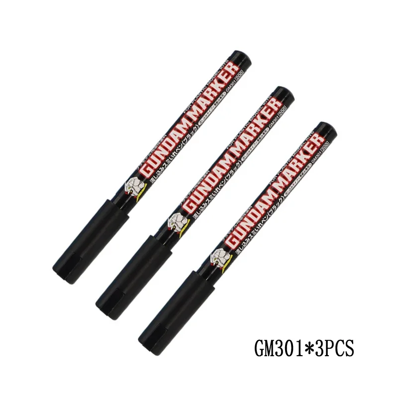 

Маркеры Mr.Hobby GM301 GM302 GM303 3 шт. черный серый коричневый