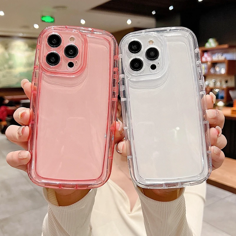 

Cute Candy Color Soft Silicone Case For iPhone 11 12 13 14 Pro Max X XR XS 8 7 6 6s Plus SE2 SE3 Transparent Plain Phone Cover