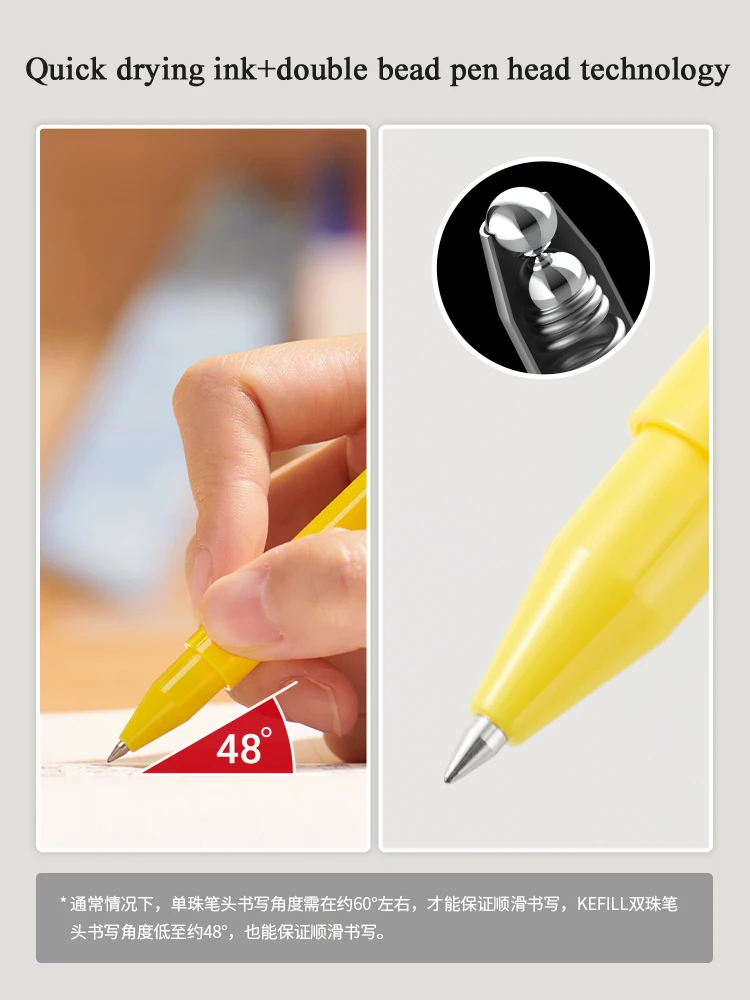 Ручка KACO SMILEYWORLD для письменного стола 0 5 мм с черными чернилами