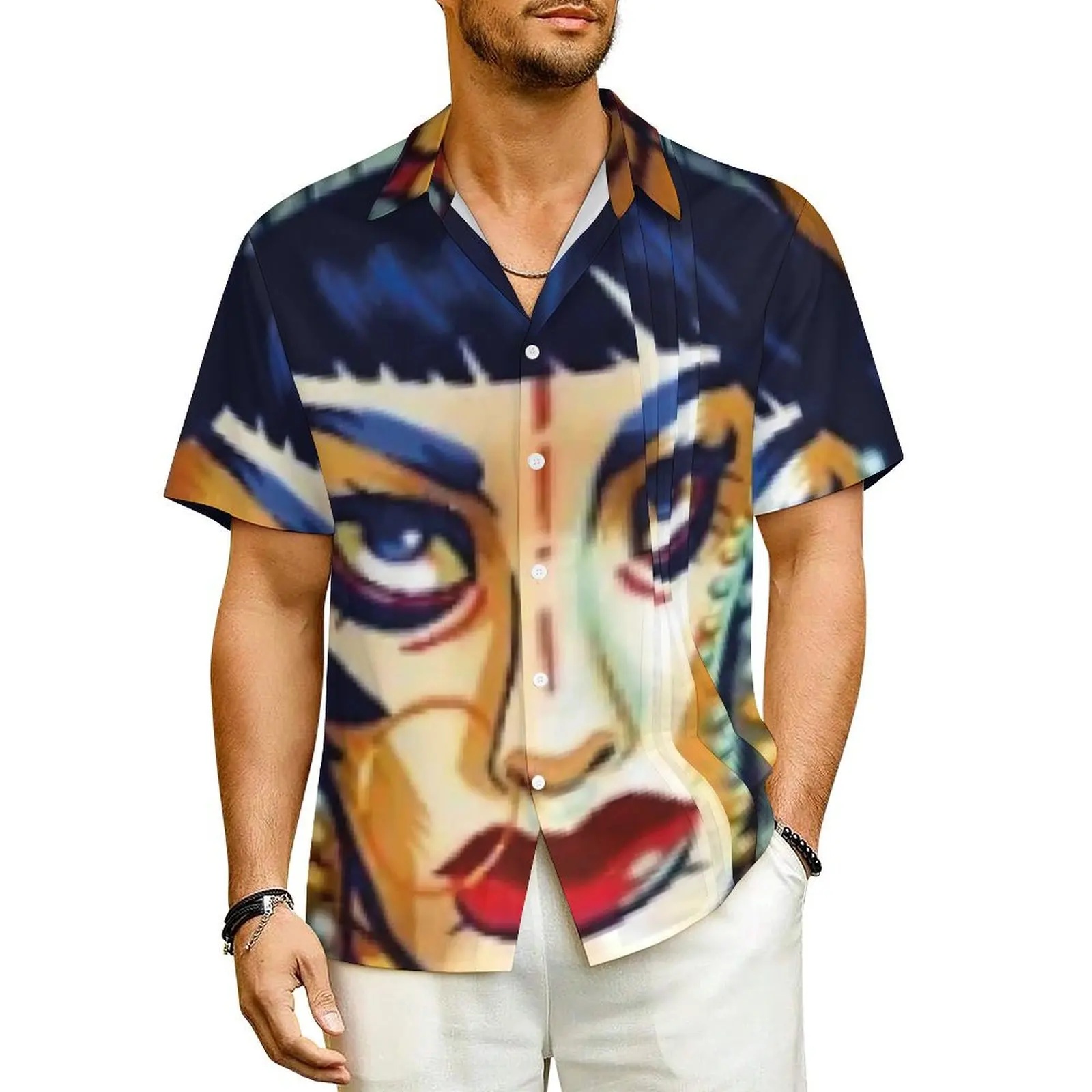 Повседневная рубашка Jibaro с рисунком Love Death Robot Сезон 3 классические Гавайские