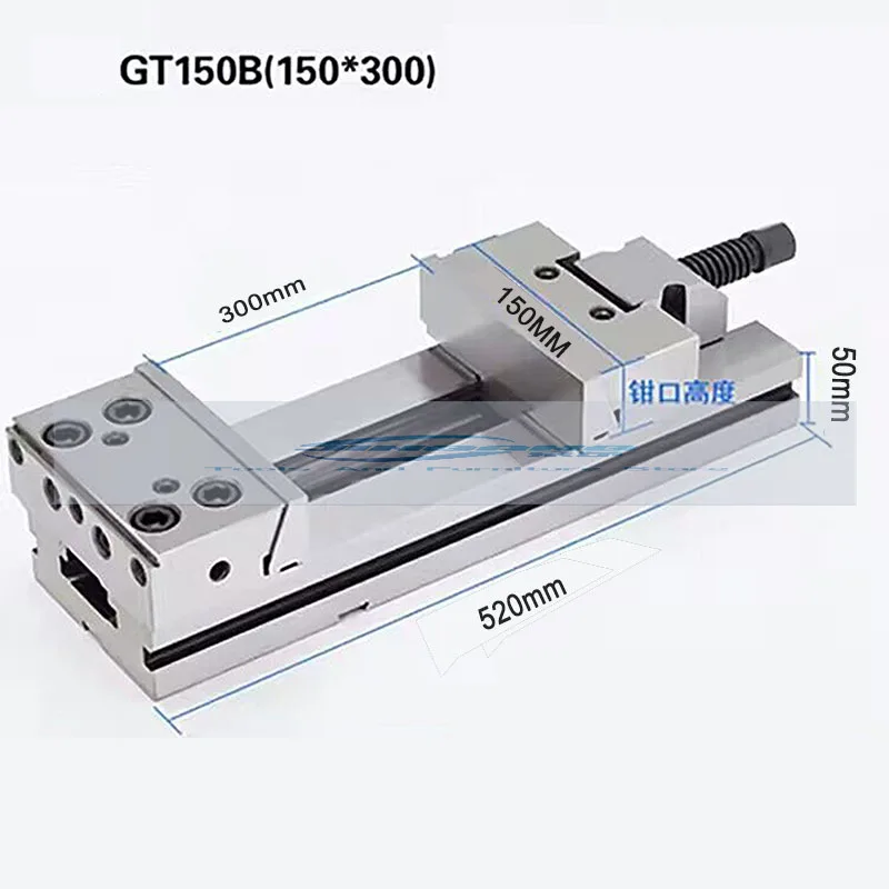 GT125A/B 6-дюймовые Hoge Precisie Hand Bland Platte Vice Tool Maker Тиски для Cnc Slijpen Freesmachine