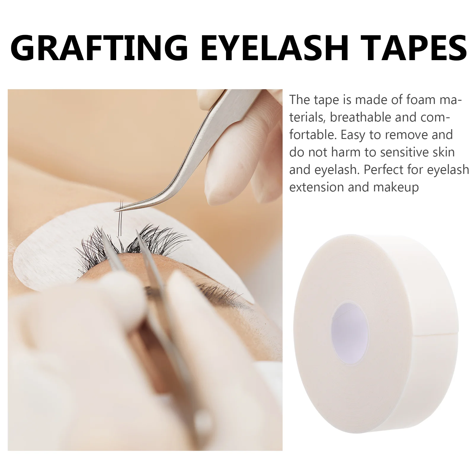 5-рулоны чувствительных пенопластовых подушечек для глаз медицинская лента