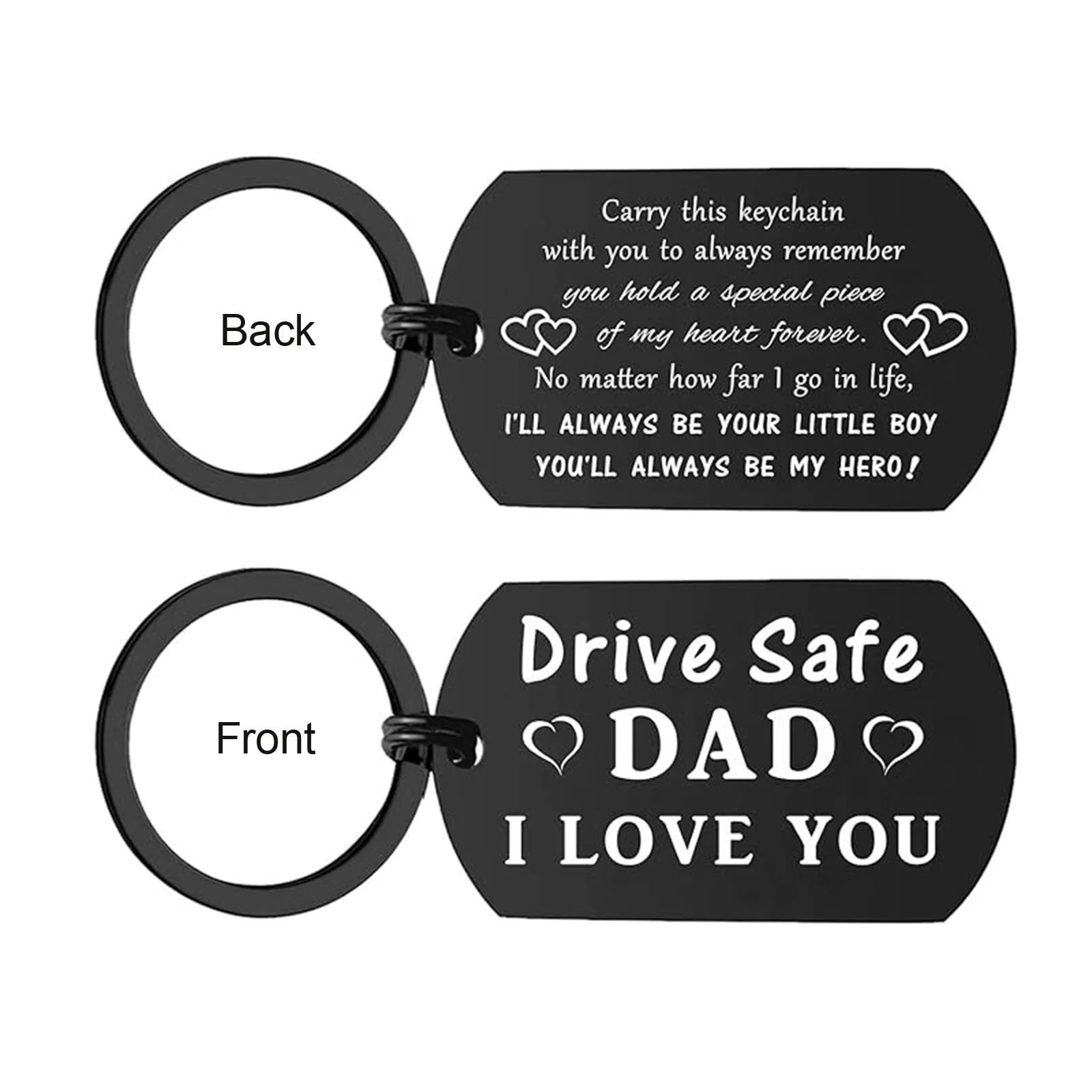 Брелок Drive Safe Dad - I Love You Gifts From Daughter Son