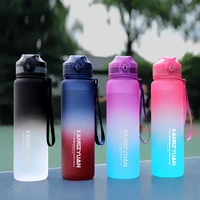 sports water bottle 6501000ml frosted gym bottle travel portable outdoor drinkware plastic my drinking bottle bpa free cup