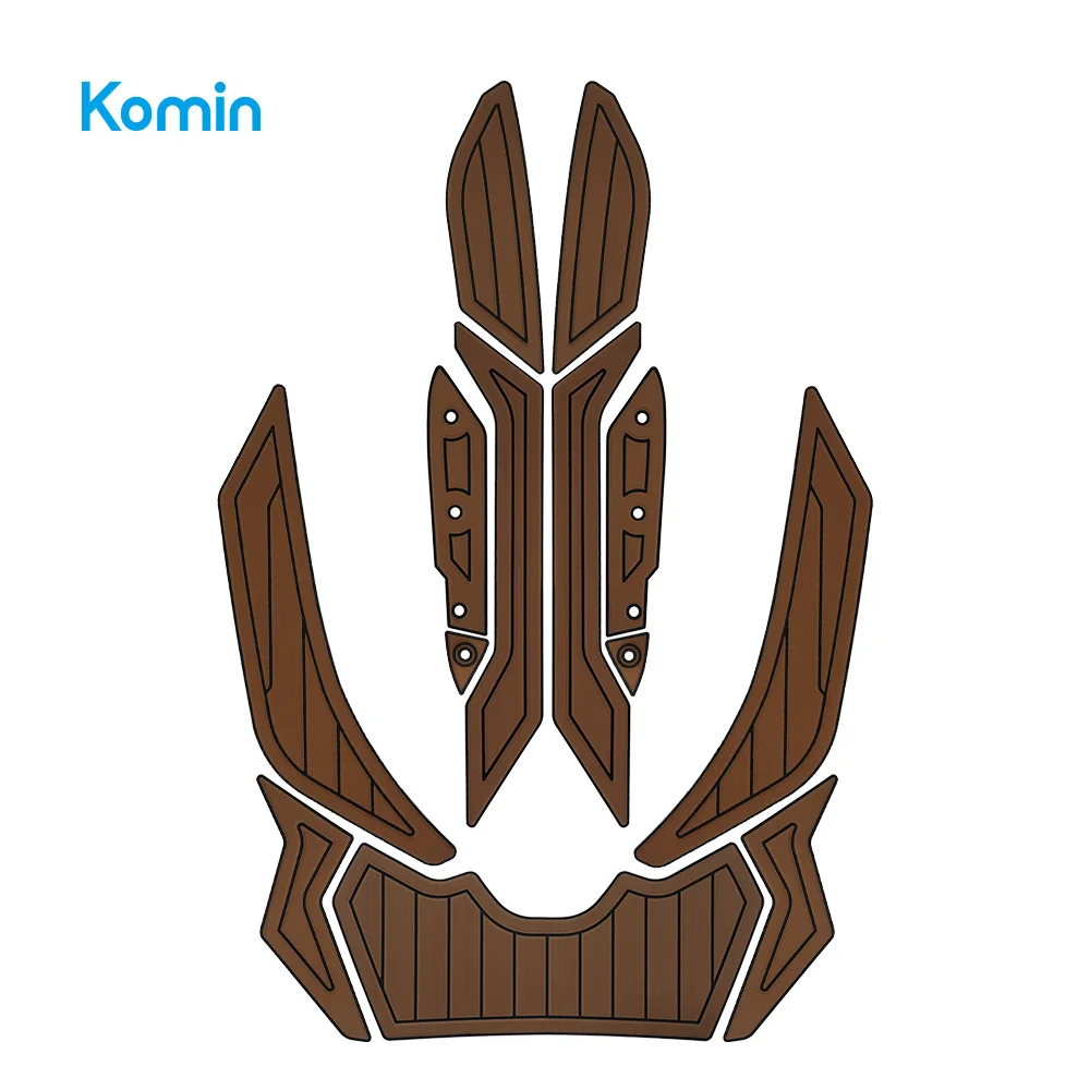 Коврик для сцепления Гидроциклов черный серый цвет с черными линиями Sea-doo RXP