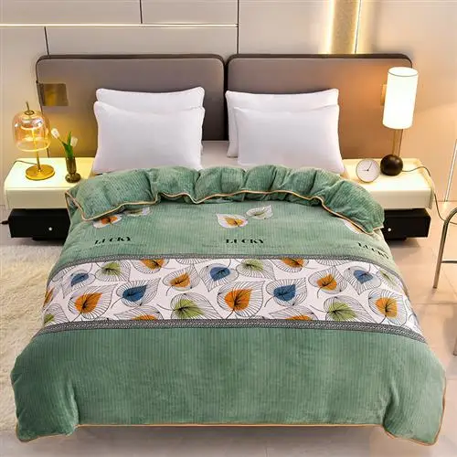 Зимнее толстое молочное бархатное цельное пододеяльник детское флисовое