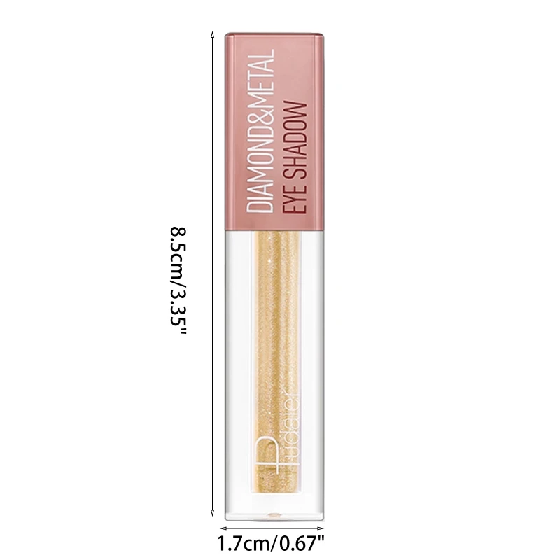 Жидкие тени для век мерцающие металлические цвета стойкий макияж глаз женщин и