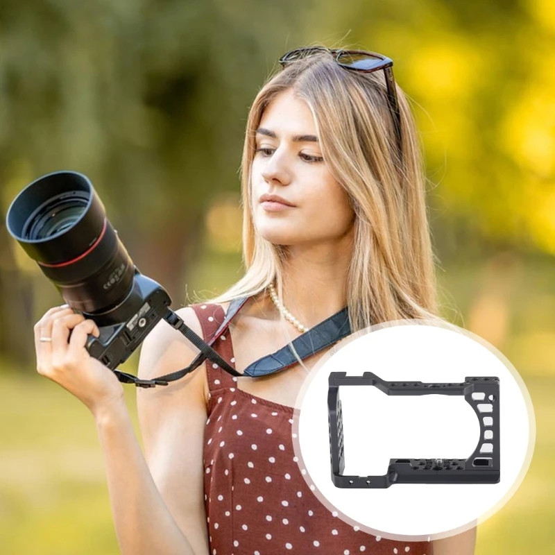 Клетка для камеры видеостабилизатор A6400 A6300 A6100 рамка алюминиевая клетка