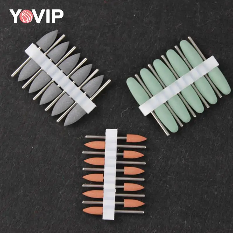 

10 Pcs Low Speed Dental Polishing Burs Dental Grinding Polisher Drill Bits Set For Grinding Machine Dentist Oral Care Tools