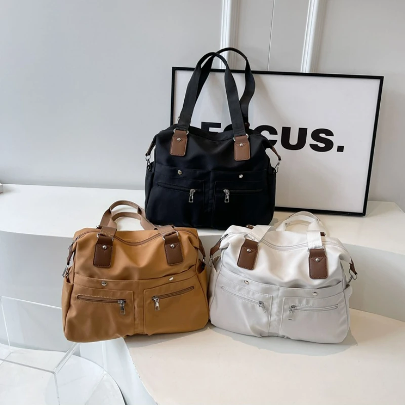 Универсальная повседневная парусиновая сумка Summah с небольшим карманом и