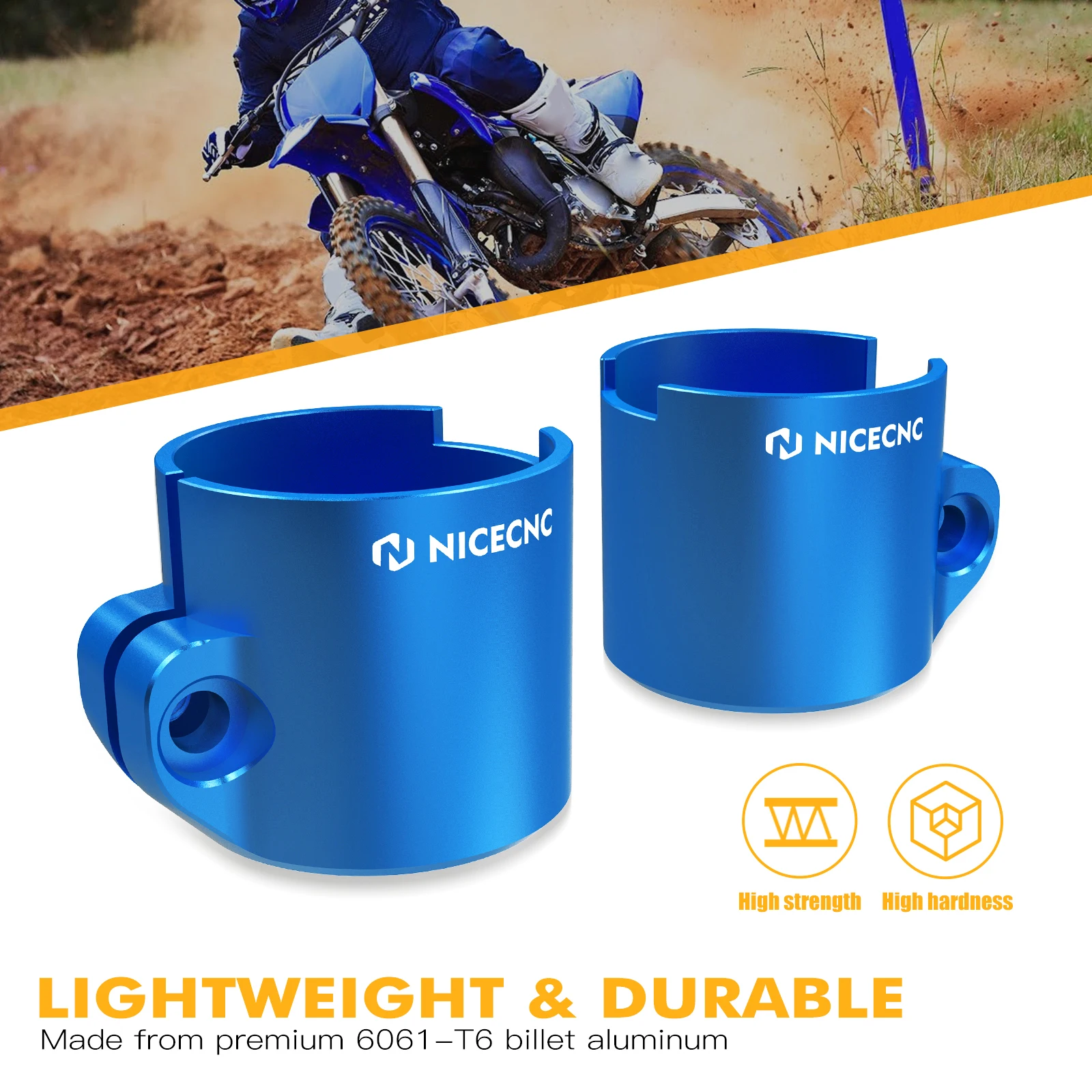 Защита башмака для Yamaha YZ85 YZ 85 2002-2018 Нижняя передняя вилка защитная крышка NICECNC