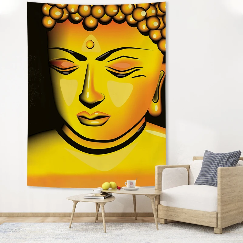 

Индийский Будда медитация гобелен на стену религиозные веры богемный психоделический Таро карты Хиппи Мандала домашний декор для комнаты