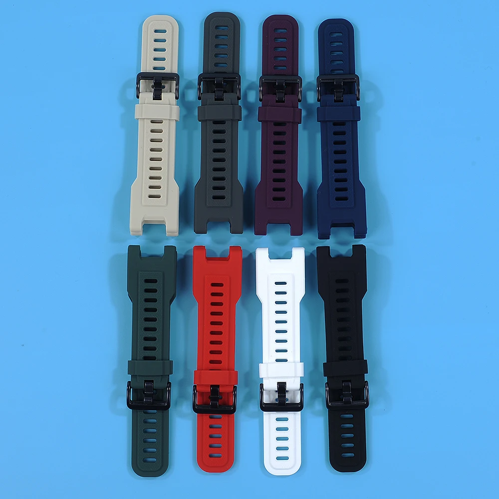 UEBN Silicone Strap for Amazfit T-REX Smart watch Replaceable accessories for Xiaomi Huami Amazfit T rex Bracelet watchbands