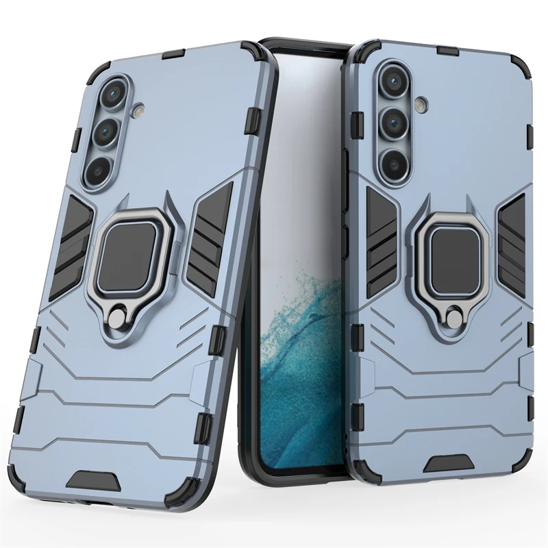 For Samsung Galaxy A54 Case For Samsung A54 Capas Armor Magnetic Suction Stand Full Edge Back Cover For Samsung A54 A53 A52 A51