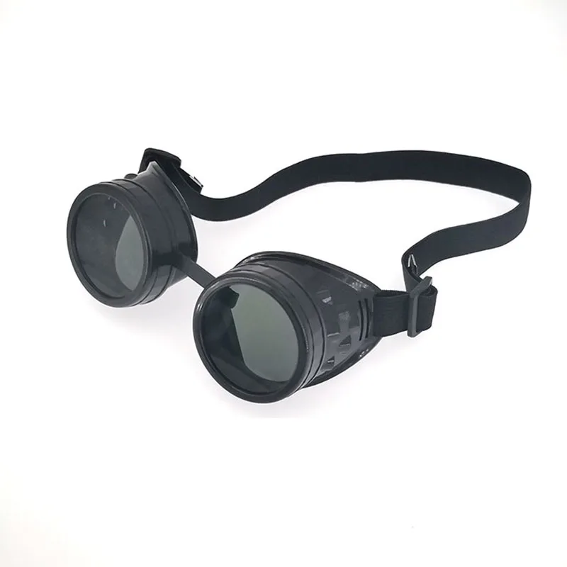 

Schwere Metall Steampunk Motorrad Gläser Gothic Stil Fahrer Brille Schutzbrille für Cosplay Halloween Dekorationen