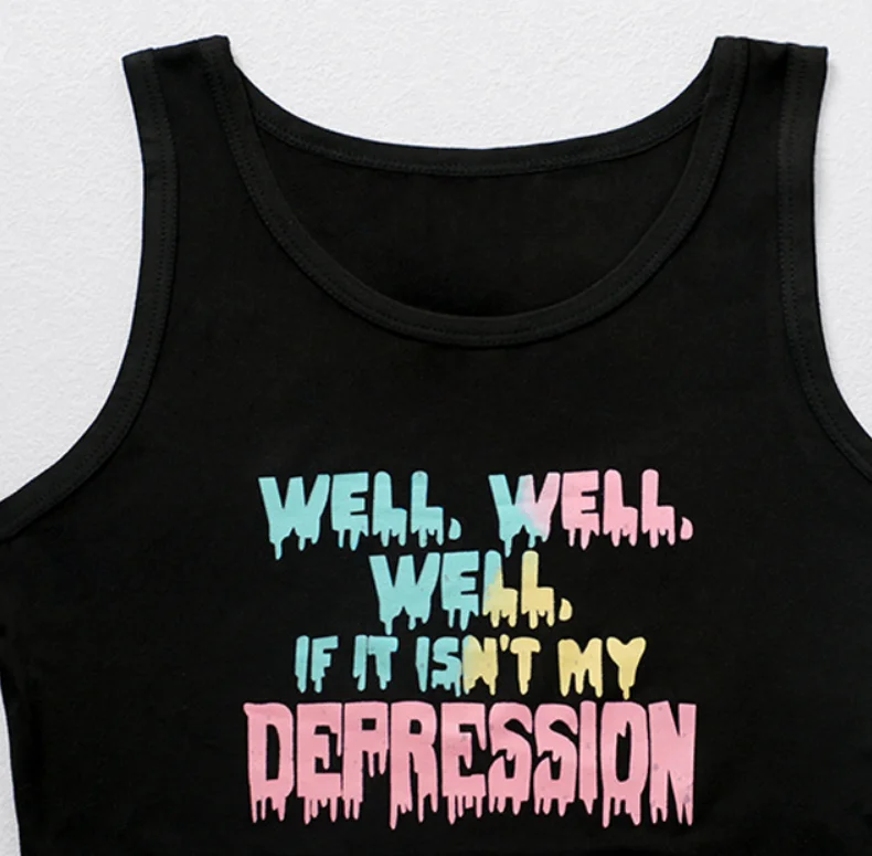 Cartoon Printed Pajamas Women's Vest Shorts Short Style Nightdress Suit Stylish Sexy Two-piece Pajamas Home Clothes Suit