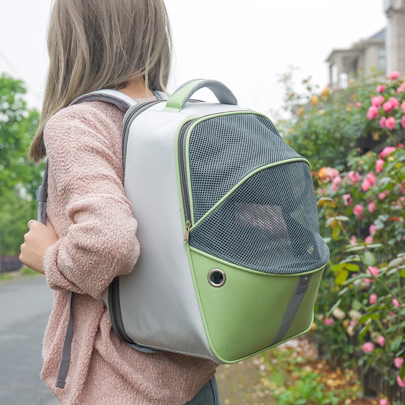 

Dog Cat BackpackCat Carrier Bags Breathable Pet Carriers Small DogOutdoor Portable Pet Bag Foldable Nest Bag Breathable