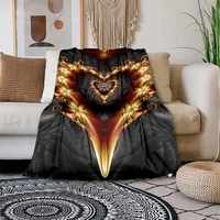 colorful magical fantasy abstract art printed modern blanket flannel soft sofa bed throwing blankets gedruckt bettdecke geschenk