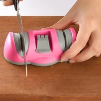 kitchen cutter sharpener 2 stage sharpening stone multifunction manual blade knife sharpener kitchen cooking tool