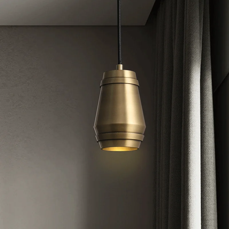 

Postmodern LED Lighting Luxury Copper Chandelier Living Room Diningroom Creative Bedroom Bedside Study Bar Ceiling Lamp GU10