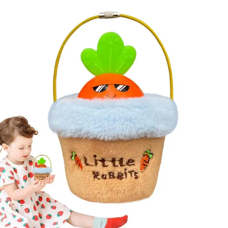 

Kawaii Carrot Plush Toy Plush Keychains Pulling Radish Funny Vegetables Potted Couple Keychain Children Toy Stuffed Toys