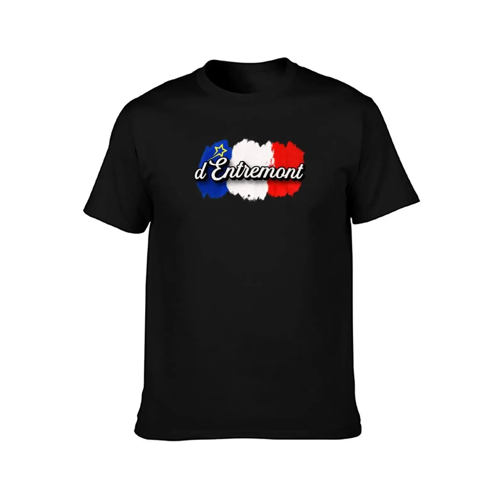 Футболка dɾntremont с академическим флагом топпинг лето 2022 футболки рисунком