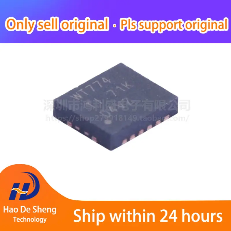 

10 шт./лот SN74AVC4T774RGYR Logo WT774 VQFN16 новая Оригинальная фотография