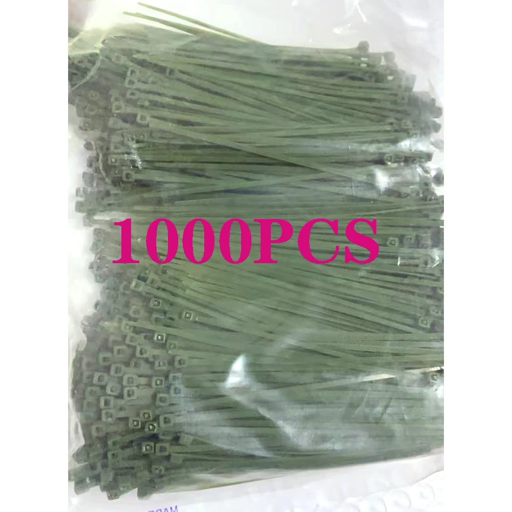 

100 шт. нейлоновые самоблокирующиеся кабельные стяжки 4*150 синие и красные