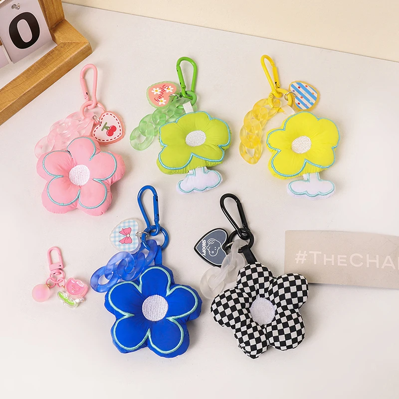 

Брелок «цветок» из ткани сакуры ювелирный шнур для девочек и мальчиков парные подарки персиковый сердце цепочка Брелок Украшение