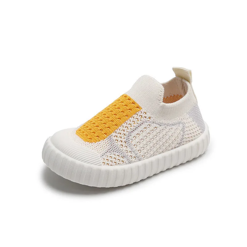 

Spring and Autumn New Baby Boys First Walker Shoes Casual Kids Fashion Cute Girls Mesh Sport Shoes Children Versatile Slip-on